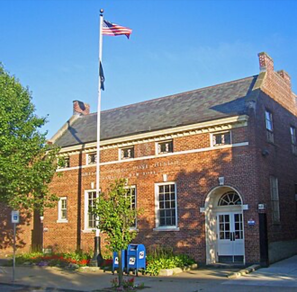 The post office in Granville, New York