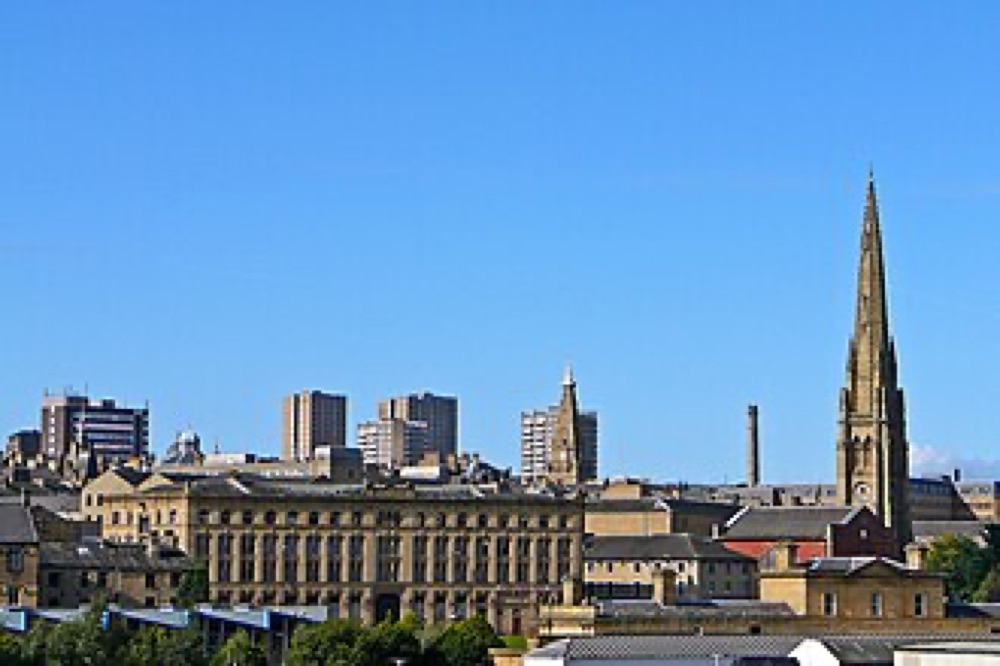 Skyline of Halifax, West Yorkshire